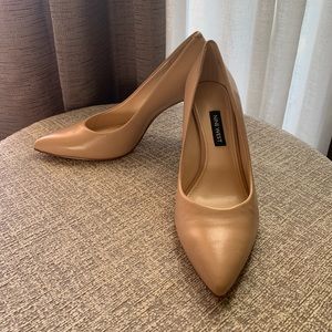 NWT Nine West Flax Nude Pumps